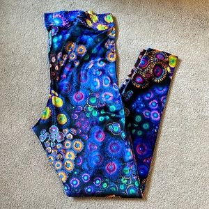 ZOA GARDEN VELVET HW LEGGINGS